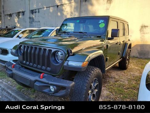 Used 2022 Jeep Wrangler Unlimited Rubicon w/ Steel Bumper Group image 2