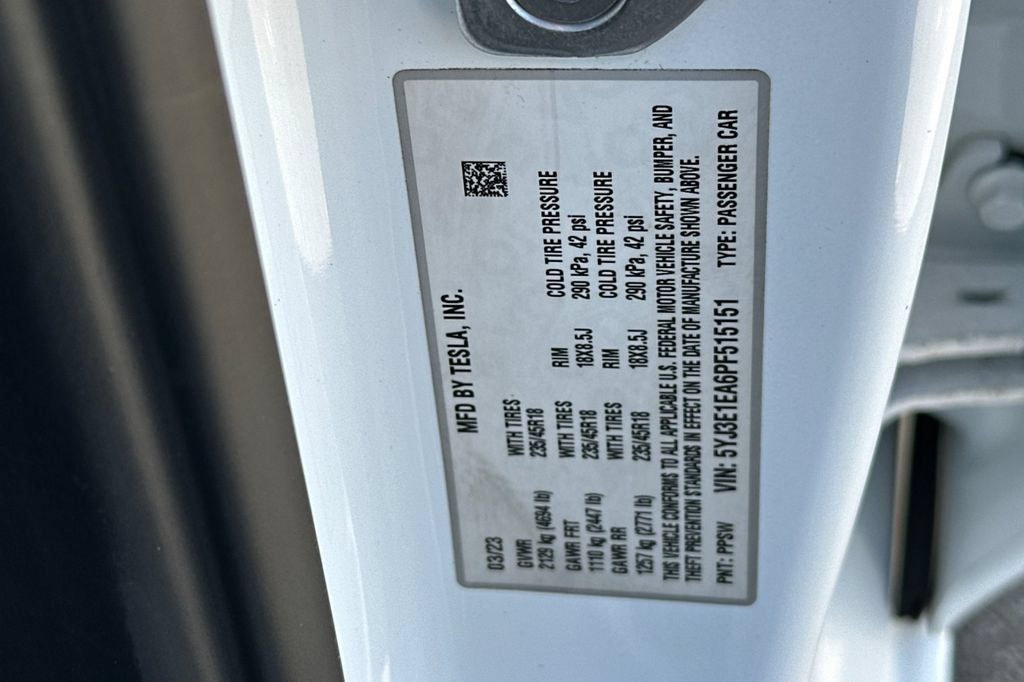 Used 2023 Tesla Model 3 Standard Range RWD image 26