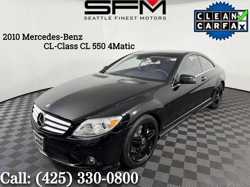 Used 2010 Mercedes-Benz CL 550 4MATIC image 1