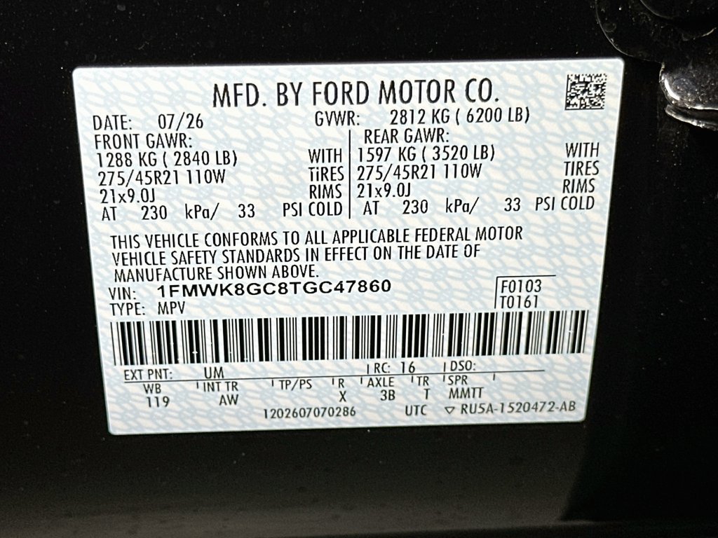 New 2026 Ford Explorer ST w/ Sun And Sound Package AWD/4WD image 18