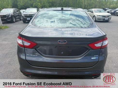 Used 2016 Ford Fusion SE w/ Equipment Group 202A AWD/4WD image 4