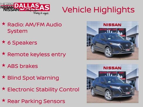 New 2025 Nissan Kicks Play S image 8