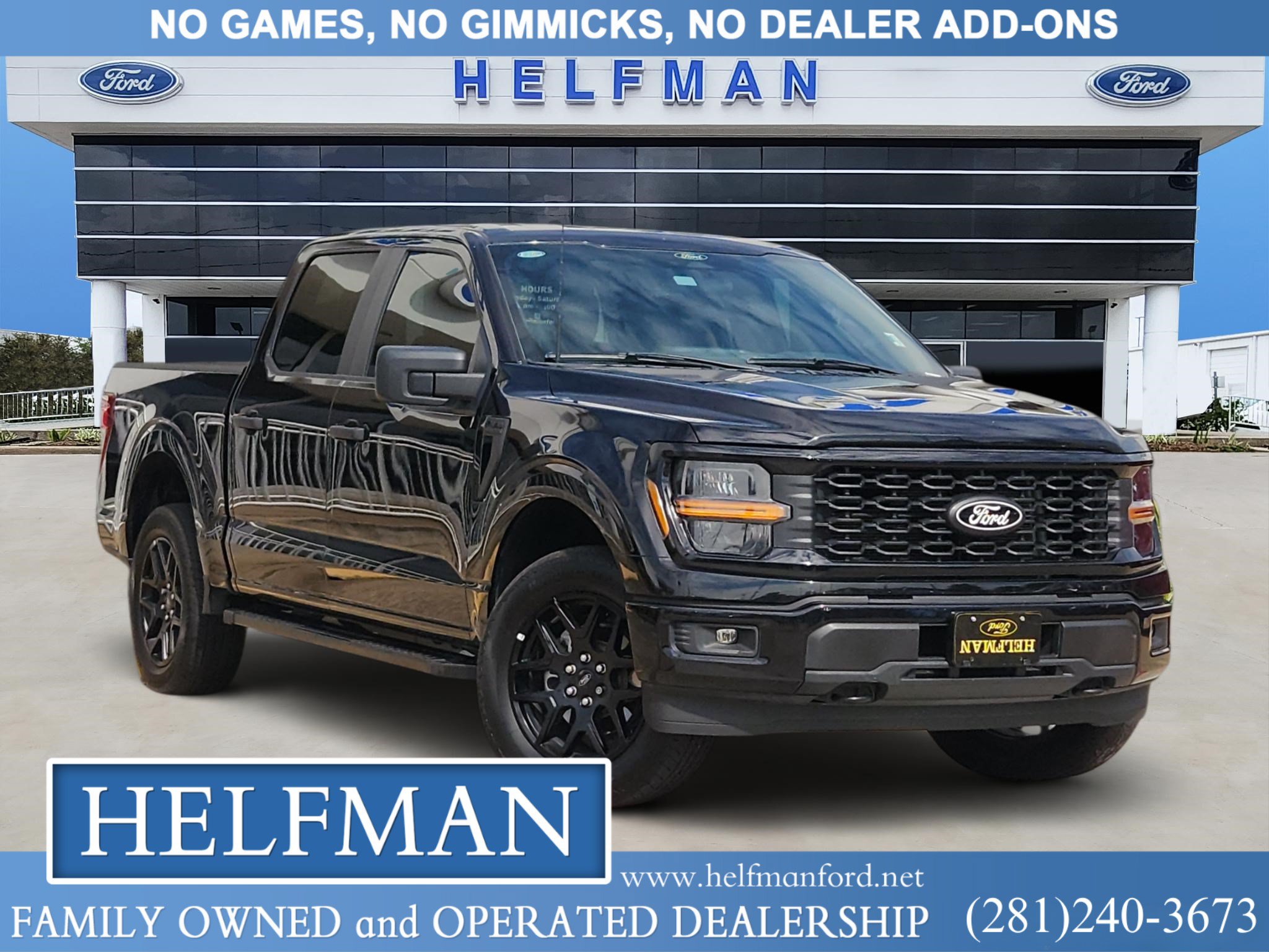 Used 2024 Ford F150 STX w/ STX Black Appearance Package AWD/4WD image 1