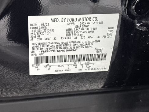 Used 2022 Ford Explorer XLT w/ Equipment Group 202A RWD image 25