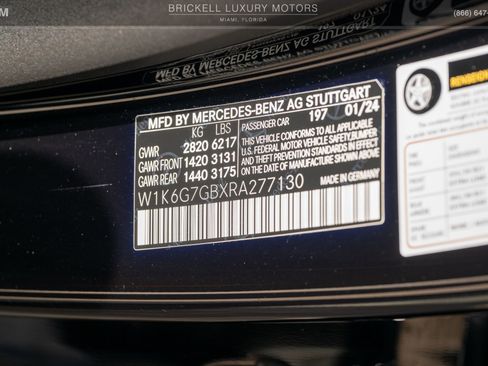 Used 2024 Mercedes-Benz S 580 4MATIC Sedan w/ AMG Line image 34