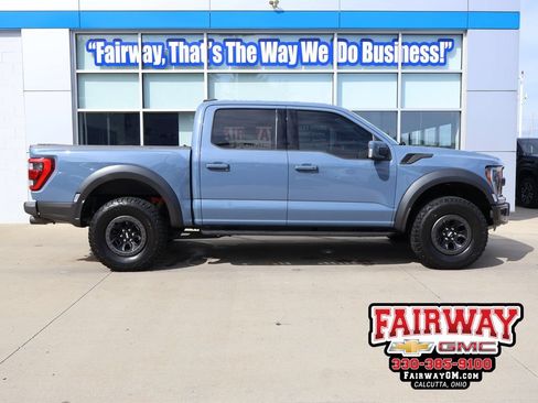 Used 2023 Ford F150 Raptor w/ Blue Interior Package AWD/4WD image 1