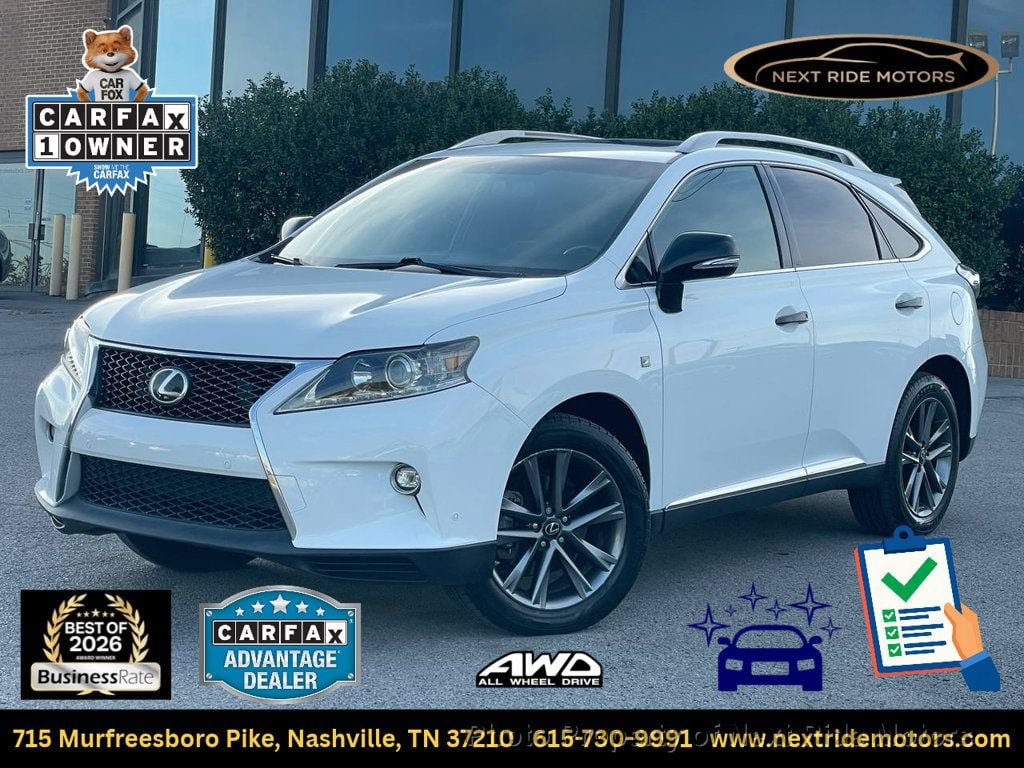 Used 2015 Lexus RX 350 F Sport w/ Navigation Package AWD/4WD image 1