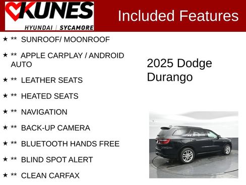 Used 2025 Dodge Durango R/T AWD/4WD image 2