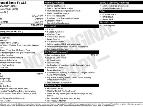 Used 2012 Hyundai Santa Fe GLS image 6