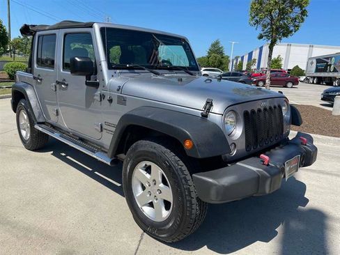 Used 2016 Jeep Wrangler Unlimited Sport w/ Quick Order Package 24S AWD/4WD image 54