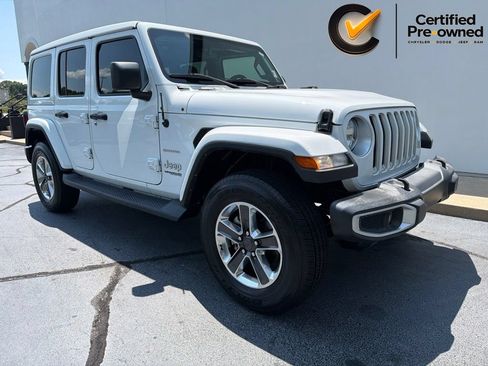 Certified 2022 Jeep Wrangler Unlimited Sahara AWD/4WD image 2