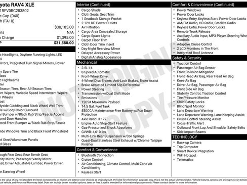 Used 2024 Toyota RAV4 XLE image 6
