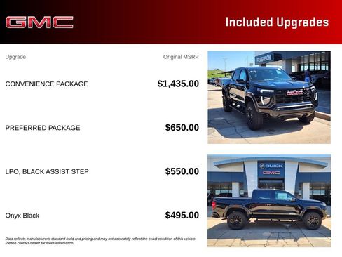 New 2026 GMC Canyon Elevation w/ Convenience Package AWD/4WD image 11