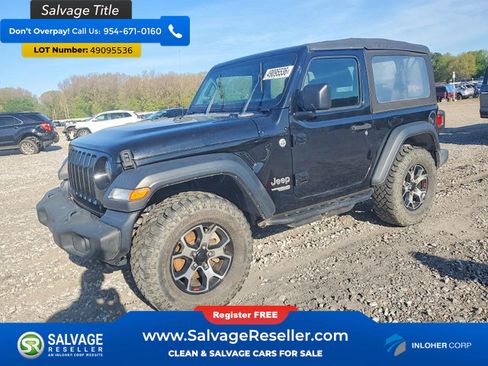 Used 2020 Jeep Wrangler Sport AWD/4WD image 1