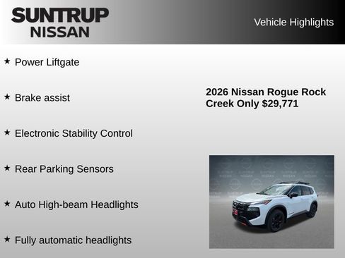 Used 2026 Nissan Rogue SV AWD/4WD image 30