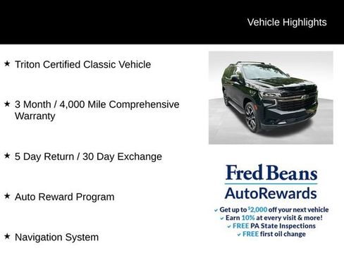 Used 2021 Chevrolet Tahoe RST w/ Luxury Package AWD/4WD image 5