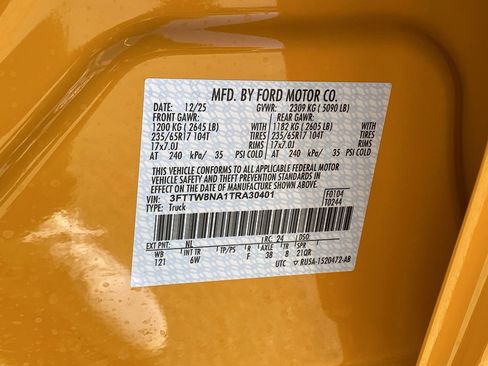 New 2026 Ford Maverick Tremor image 37