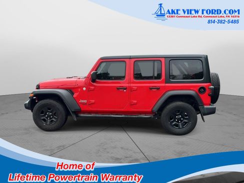 Used 2018 Jeep Wrangler Unlimited Sport AWD/4WD image 9