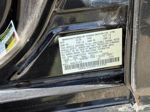 Used 2006 Nissan Altima 2.5 S w/ (F01) SL Pkg FWD image 32