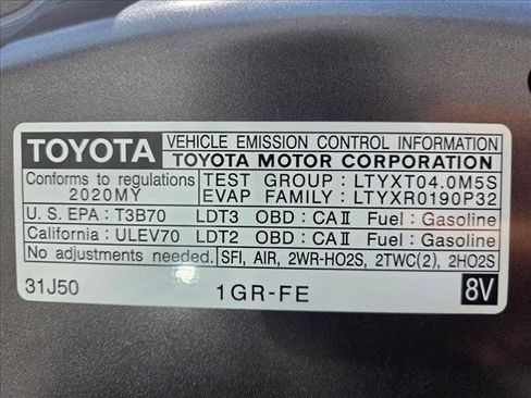 Certified 2020 Toyota 4Runner Nightshade w/ Wilderness Package AWD/4WD image 21