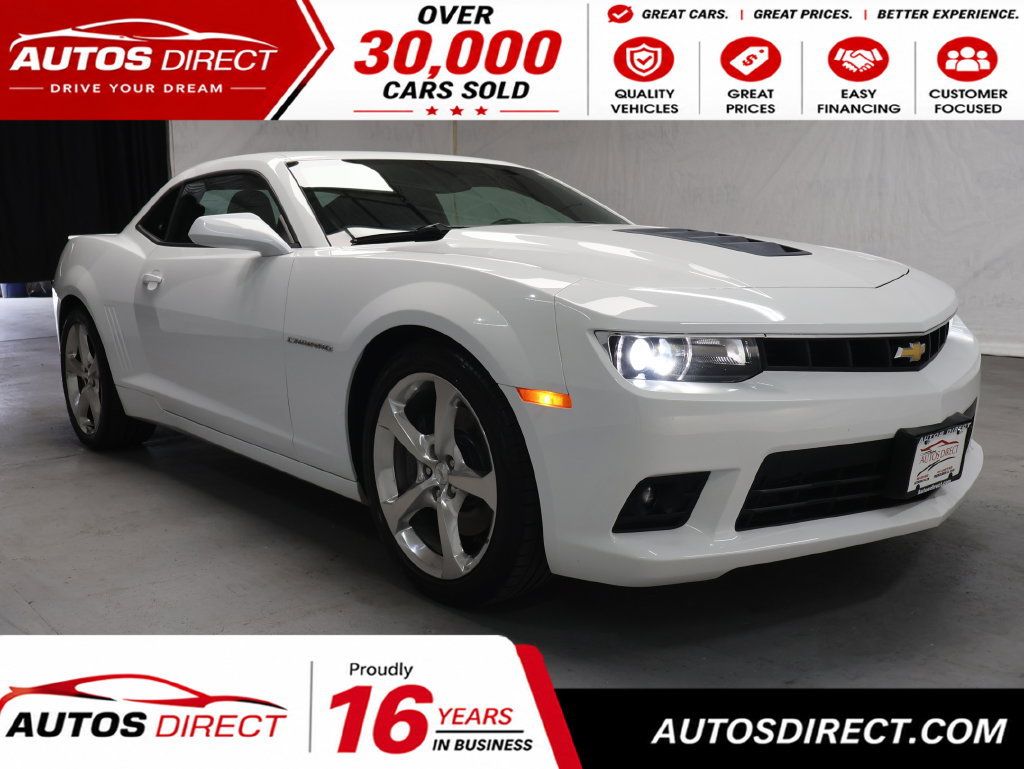 Used 2015 Chevrolet Camaro SS w/ RS Package RWD image 1