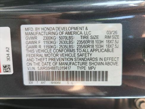 New 2026 Honda CR-V Sport-L image 17