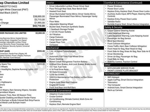 New 2026 Jeep Cherokee Limited image 2