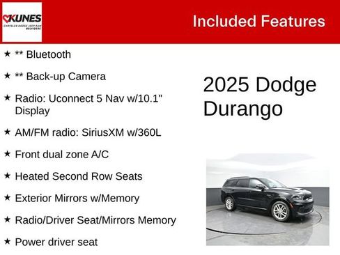 Used 2025 Dodge Durango R/T AWD/4WD image 3