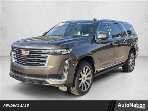 Used 2021 Cadillac Escalade ESV Premium Luxury Platinum image 1