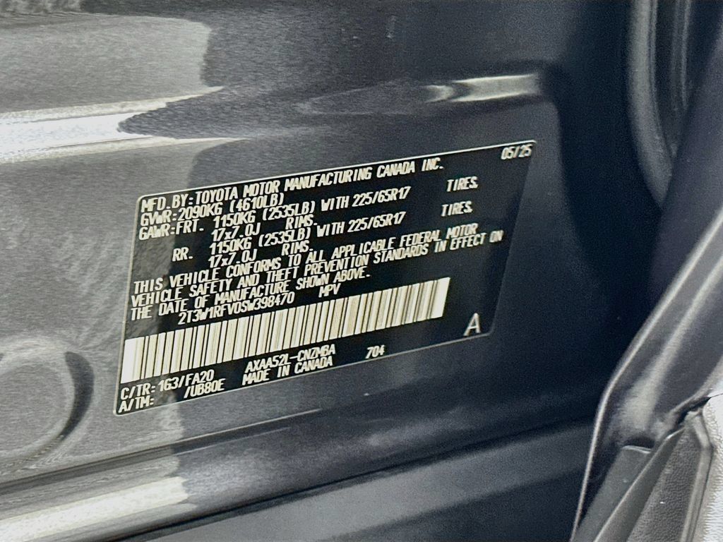 Certified 2025 Toyota RAV4 XLE w/ Convenience Package FWD image 32