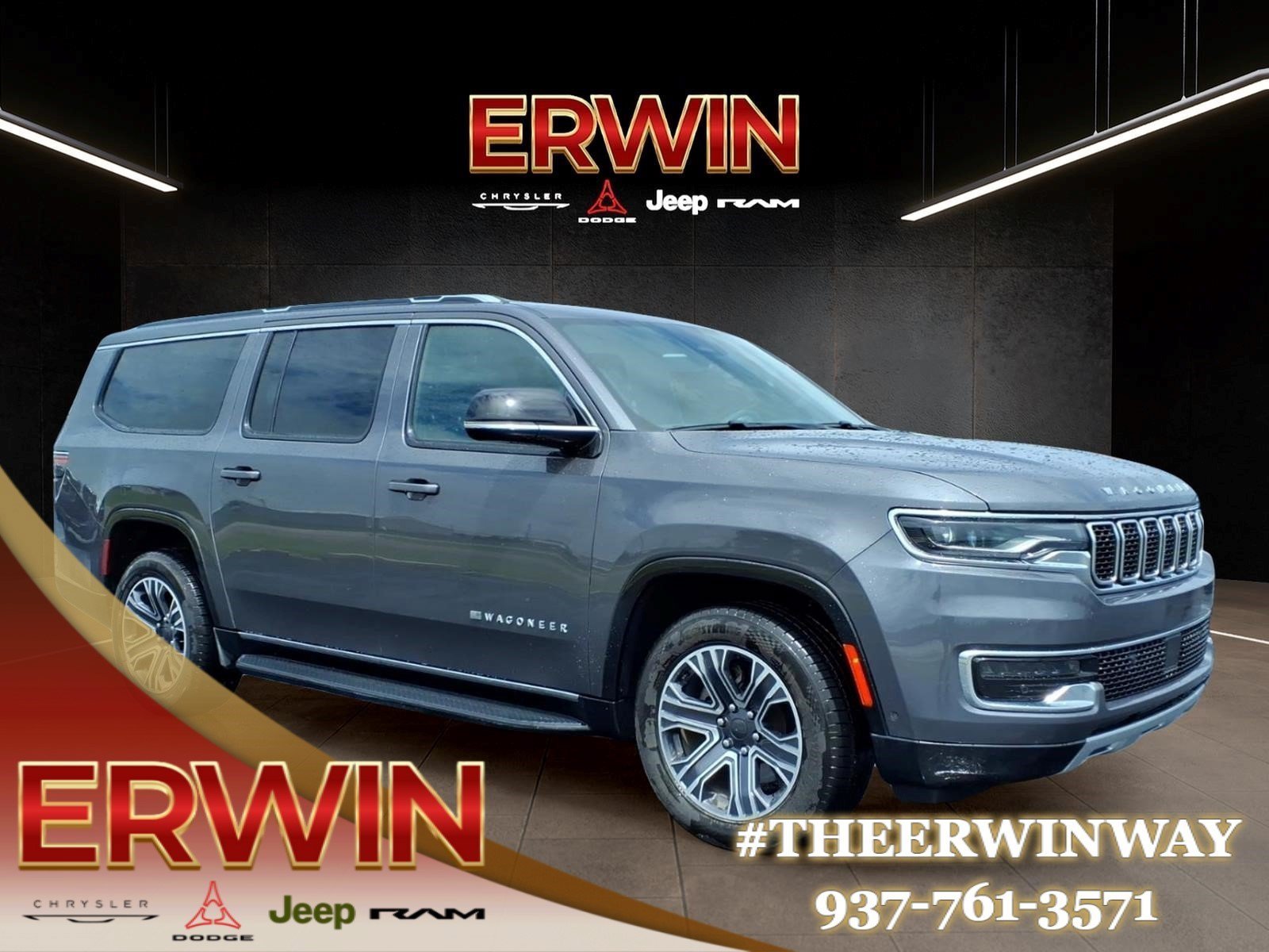 Certified 2024 Jeep Wagoneer L Series II w/ Flexible Seating Group AWD/4WD image 1