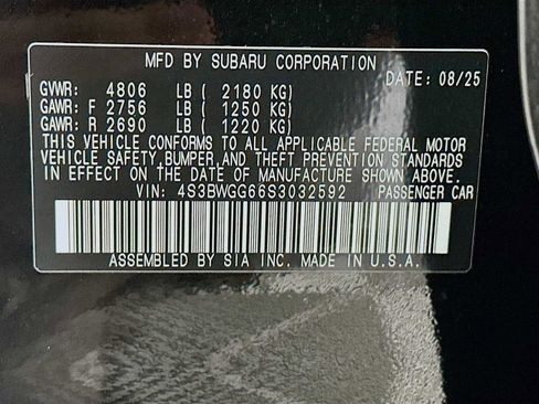 New 2025 Subaru Legacy Sport image 30