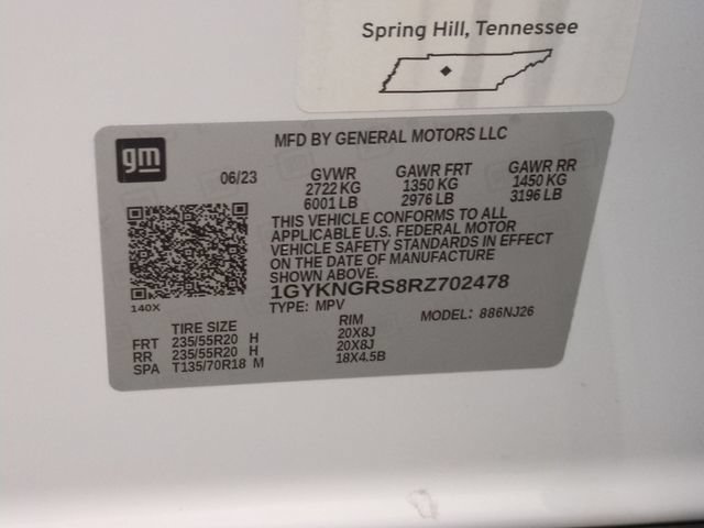 Certified 2024 Cadillac XT5 Sportv w/ LPO, Floor Liner Package AWD/4WD image 30