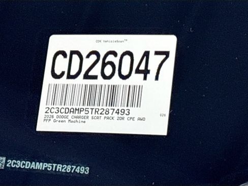 New 2026 Dodge Charger Scat Pack w/ Blacktop Package AWD/4WD image 23