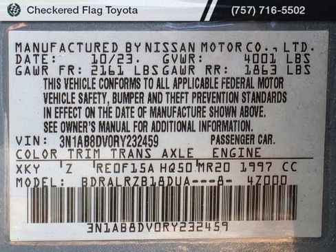 Used 2024 Nissan Sentra SR FWD image 16