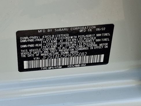 Certified 2023 Subaru Crosstrek 2.0i Premium AWD/4WD image 29