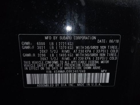 Used 2019 Subaru Ascent Limited image 33