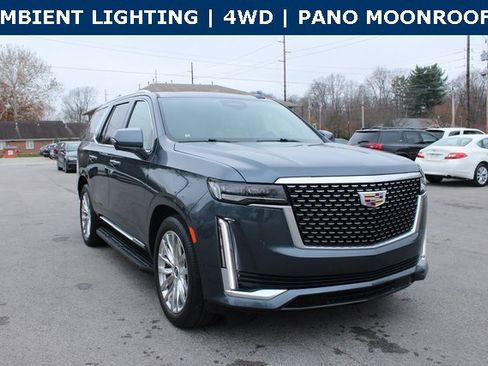 Used 2021 Cadillac Escalade Premium Luxury w/ Driver Assist Tech Package image 2