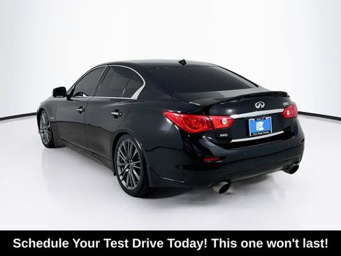 Used 2017 INFINITI Q50 Red Sport 400 AWD/4WD image 6