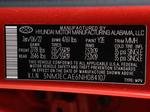 Used 2022 Hyundai Tucson Limited w/ Cargo Package AWD/4WD image 49