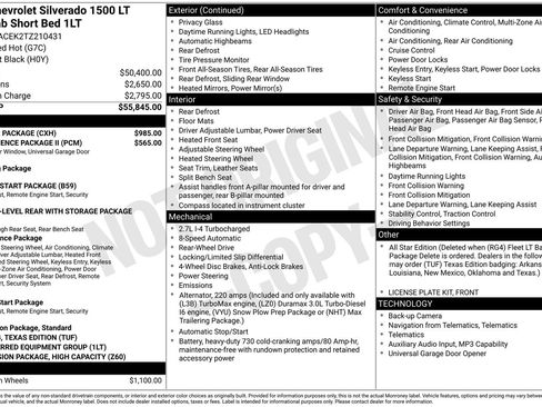 Used 2026 Chevrolet Silverado 1500 LT w/ Leather Package RWD image 33