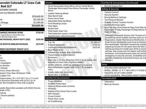 Used 2019 Chevrolet Colorado LT w/ LT Convenience Package RWD image 4