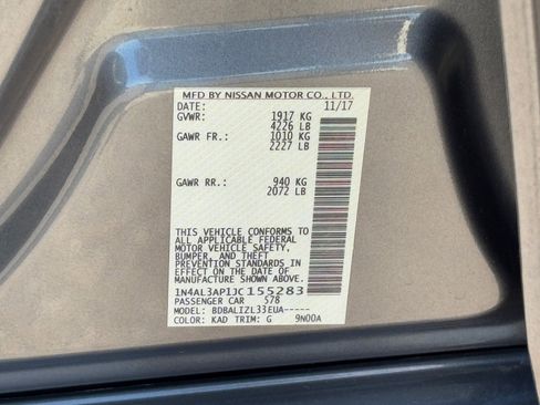 Used 2018 Nissan Altima 2.5 SV image 30