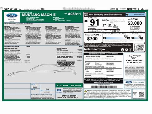 Used 2022 Ford Mustang Mach-E Premium image 2