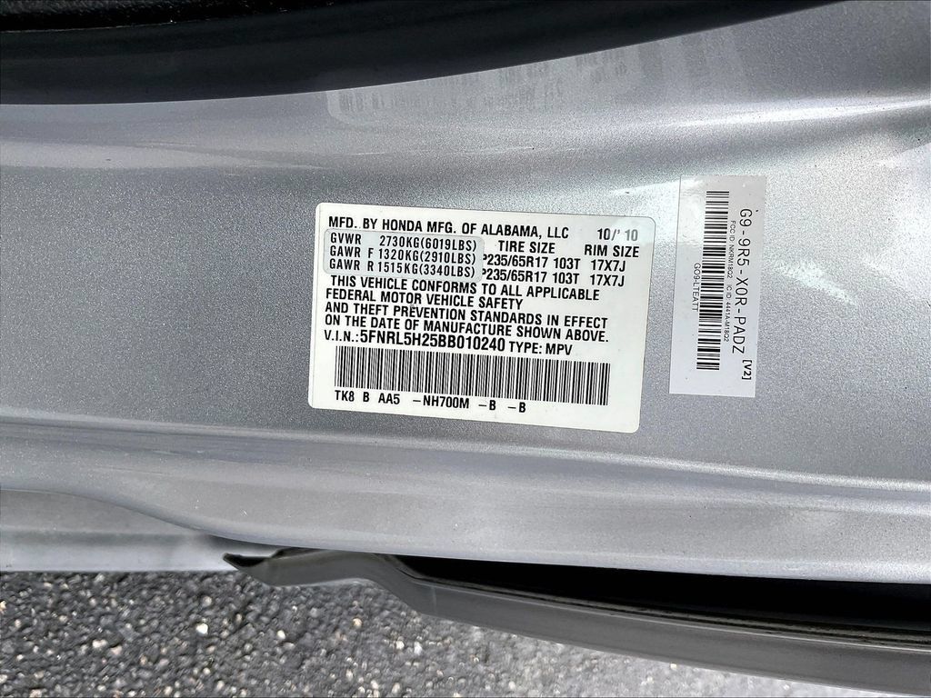 Used 2011 Honda Odyssey LX image 18