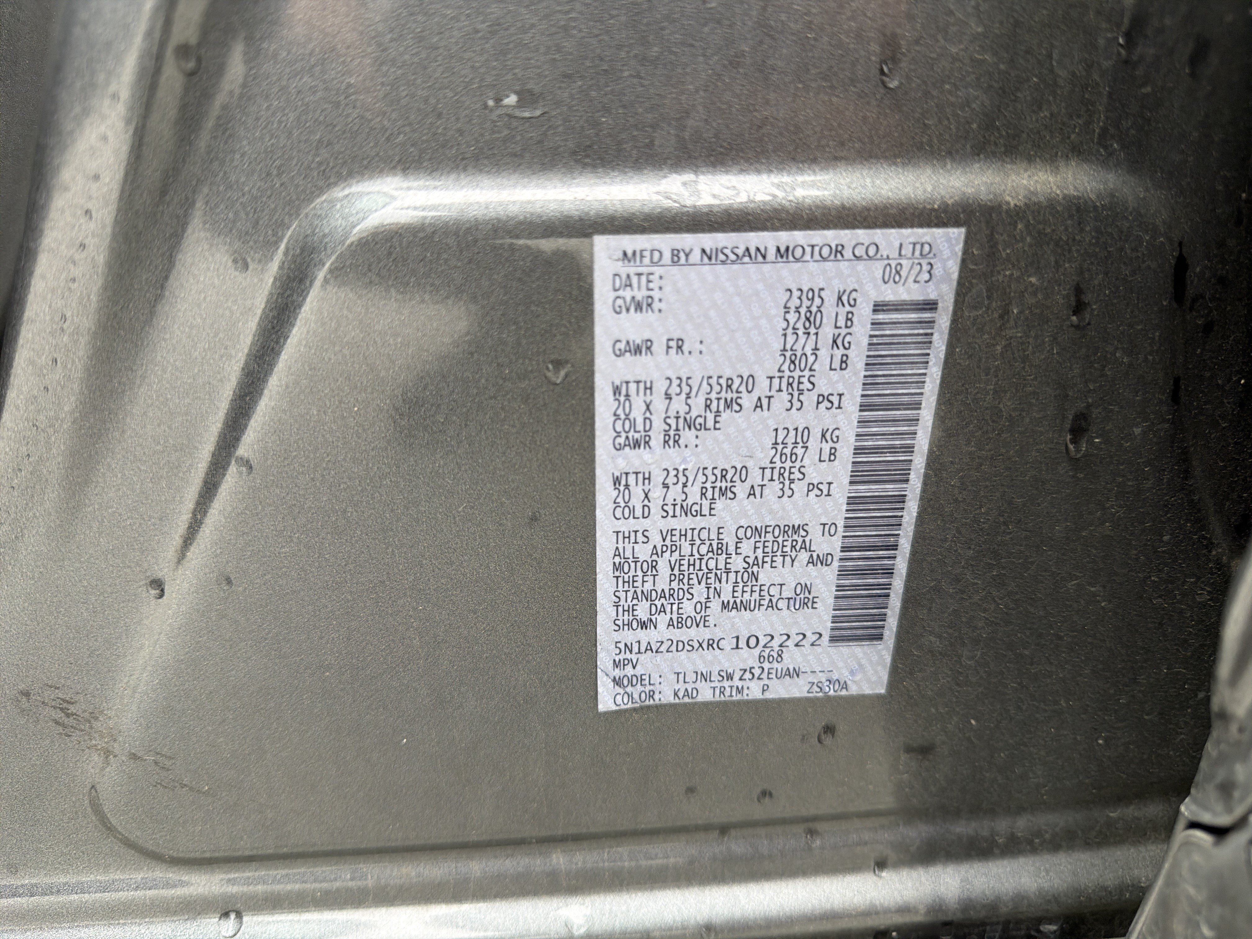Used 2024 Nissan Murano Platinum w/ Cargo Package AWD/4WD image 37