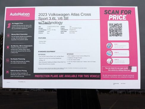 Used 2023 Volkswagen Atlas Cross Sport SE image 24