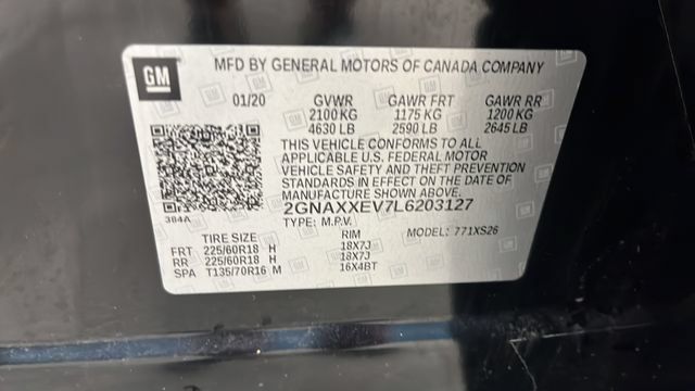 Used 2020 Chevrolet Equinox Premier AWD/4WD image 27