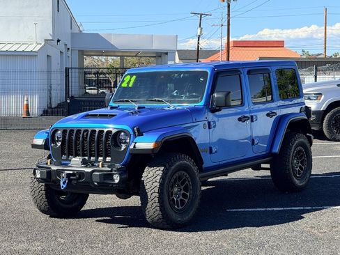 Used 2021 Jeep Wrangler Unlimited Rubicon w/ Xtreme Recon 35" Tire Package AWD/4WD image 1