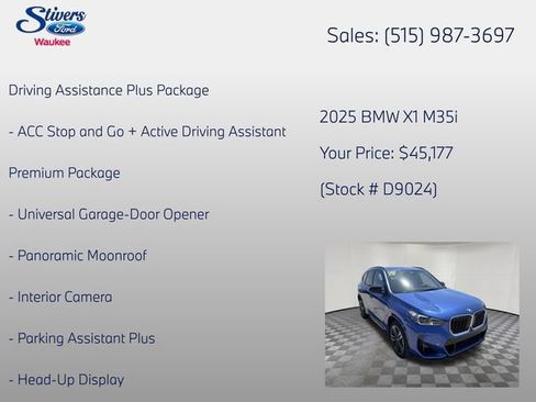 Used 2025 BMW X1 M35i AWD/4WD image 8